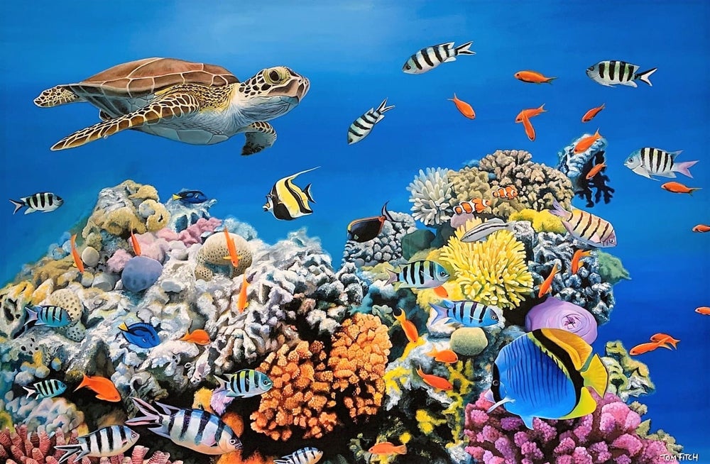 Coral Reef Original Painting